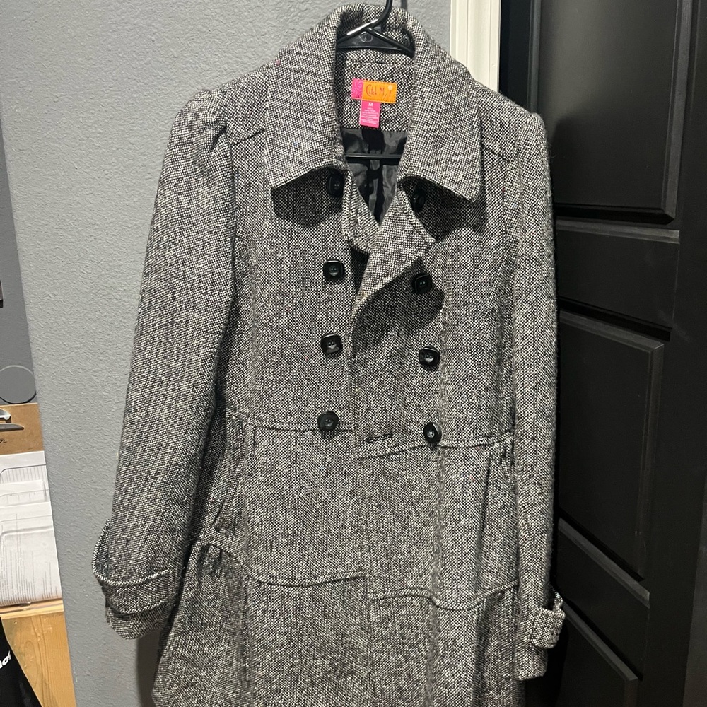 Comfy peacoat